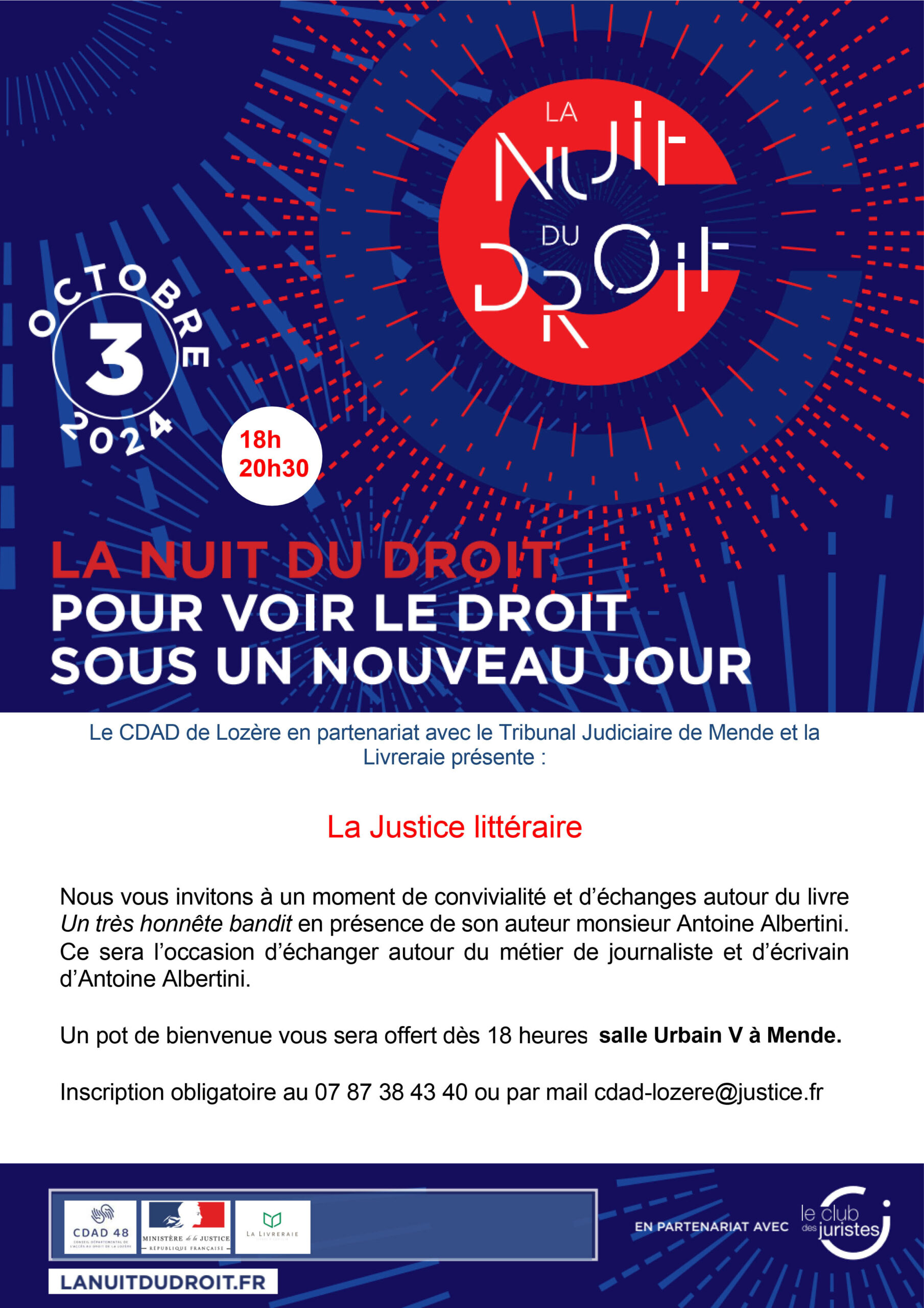 Nuit du droit 2023 CDAD48